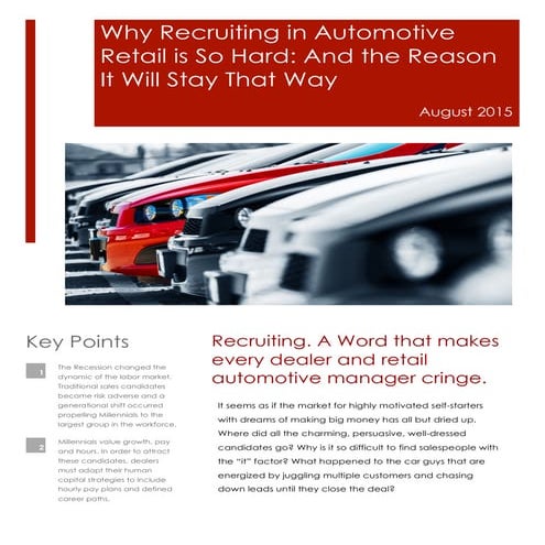 Automotive Recruiting