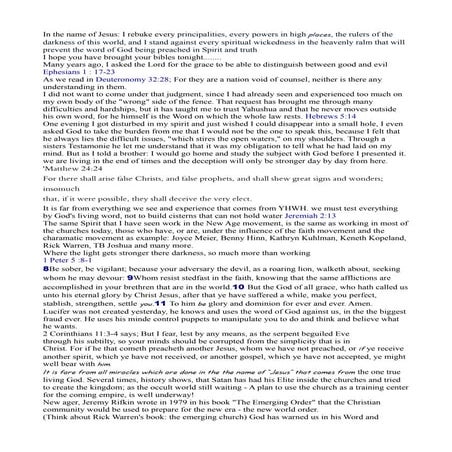 Another gospel by Helle Tidemann