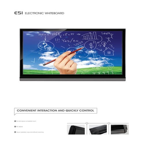 Digital signage_E51 whiteboard