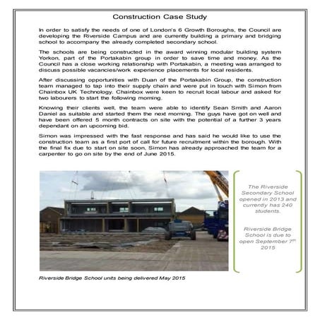 Riverside Case Study | DOCX
