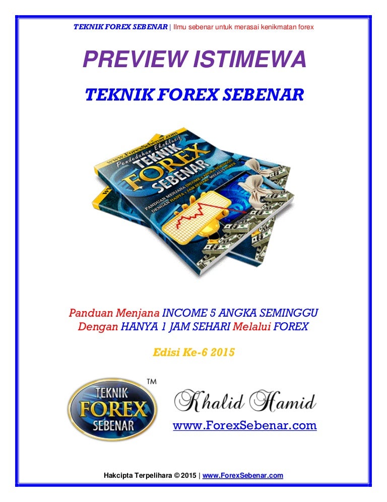 Teknik forex sebenar penipu
