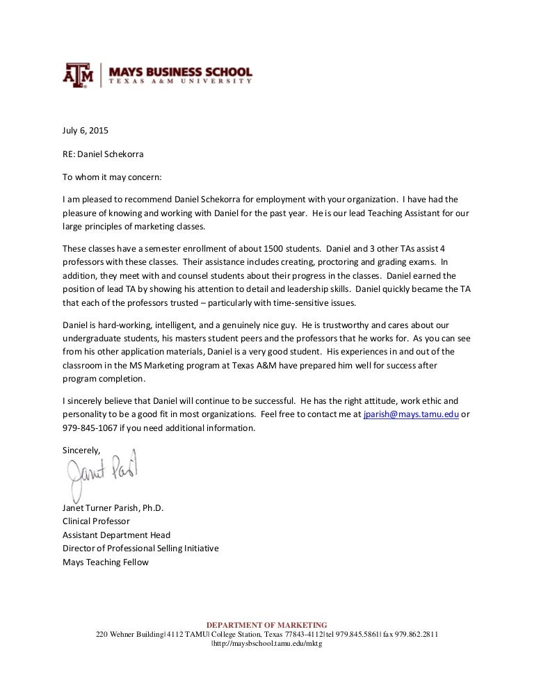 recommendation letter parish what to provide for letter of recommendation