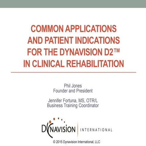 Dynavision D2 for Rehab
