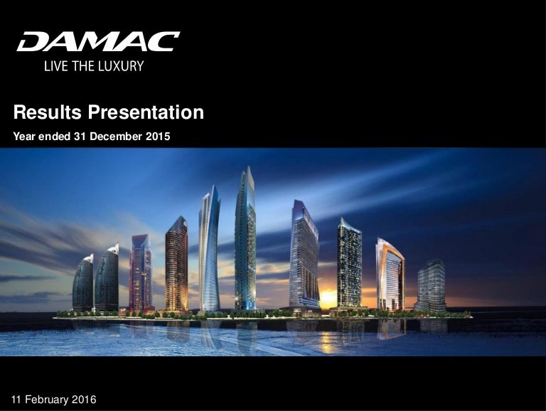Damac Real Estate Development Report 2015