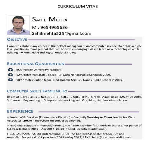Sahil Mehta | DOCX
