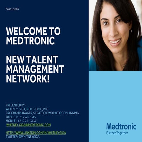 Medtronic Strategic Workforce Planning for NTMN 0316