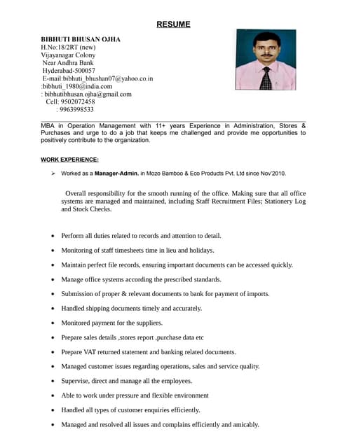 CV - Talha | DOC