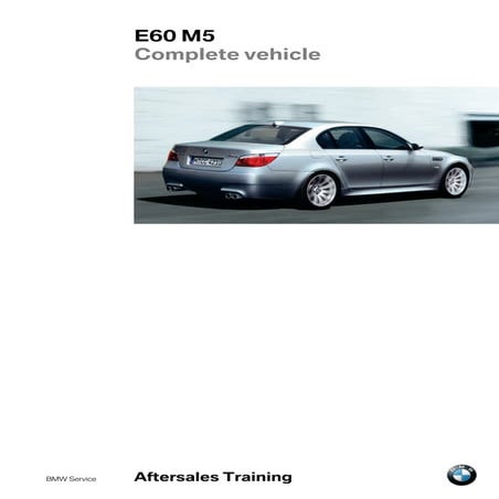 E60 m5 complete vehicle 