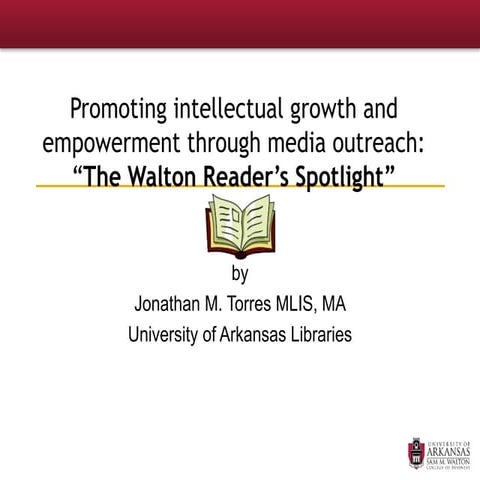 Promoting intellectual growth and empowerment through media