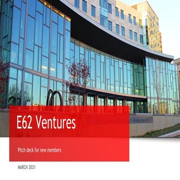 E62 ventures