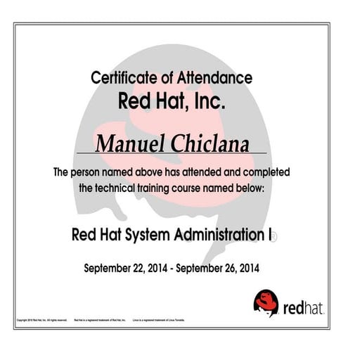 Red Hat System Admin 1 | PDF