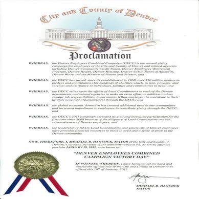 Mayor Hancock Proclamation PDF