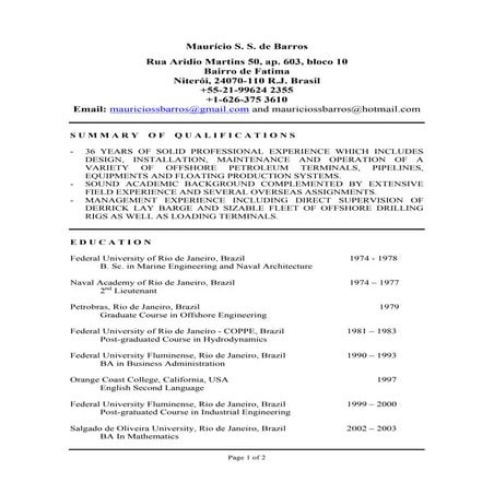 Resume Rami | PDF
