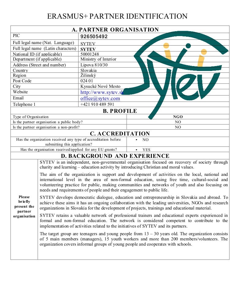 E-identification-form