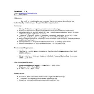 PratheshBV_Resume