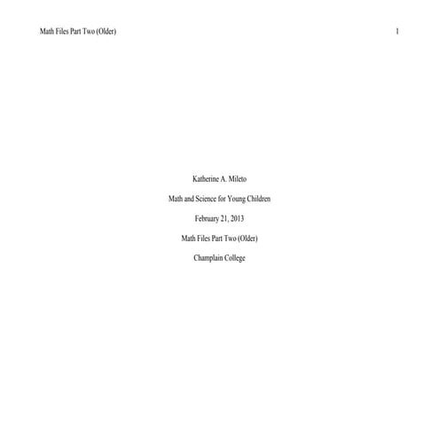 KMiletoMathFilesPartTwoOlder