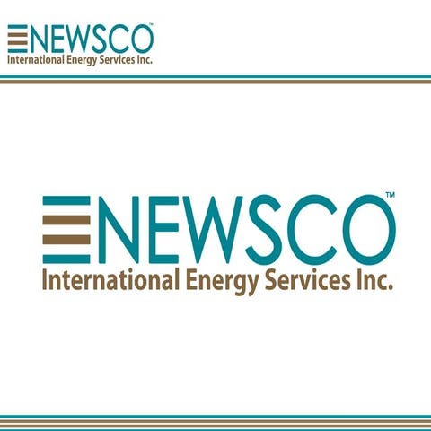 Newsco International Energy Services Inc  -Services