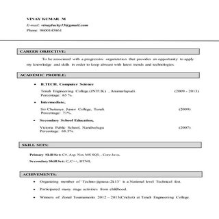 VinayResume.