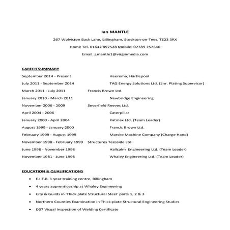 updated original JOHN TAYLOR CV2 | DOC