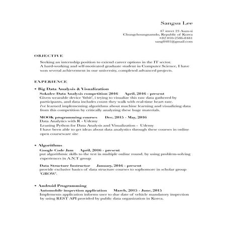 resume_Sangsu_Lee