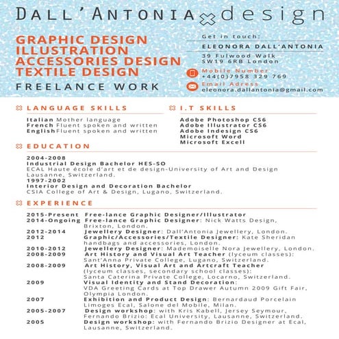 DESIGNED CV