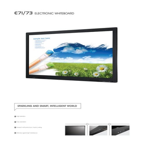 Digital Signage_E71 e73 whiteboard