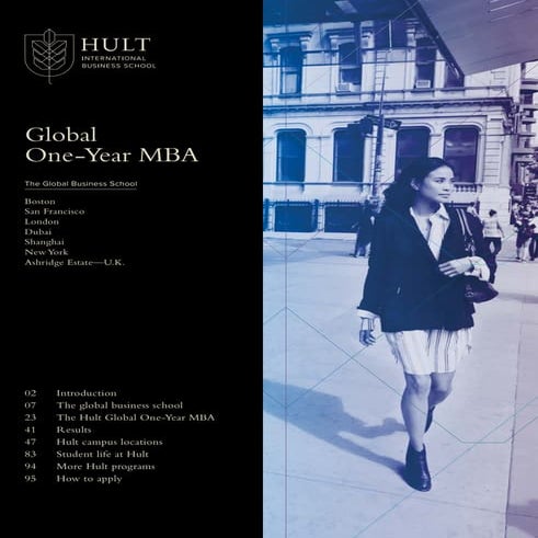 HULT MBA 2016