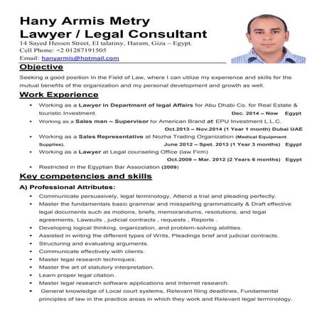 CV.Hany Armis - Lawyer 
