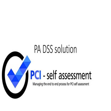 PA DSS solution