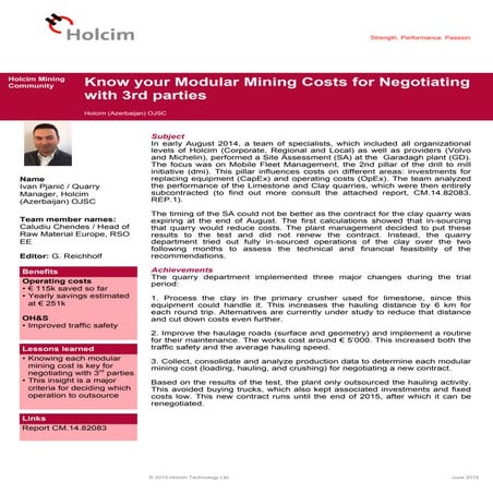 Know your Modular Mining Costs for Negotiating with 3rd parties (1)