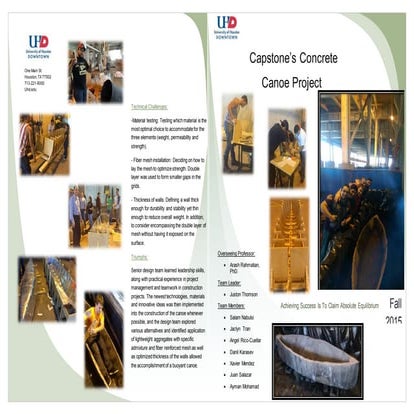 Concret Canoe Competition at Vishnu Institute | PPTX