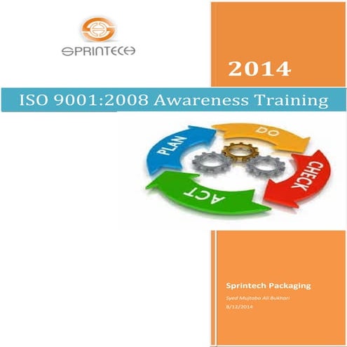 ISO 9001_2008 Awareness Training