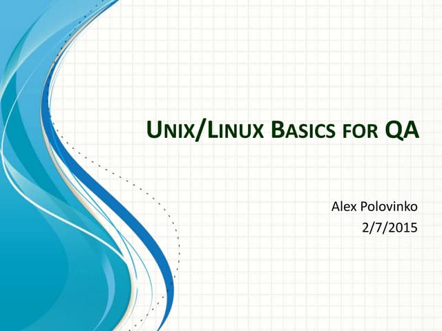 Unix_basics | PPT