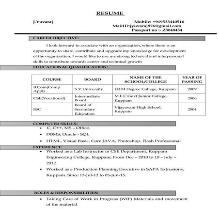 Richa CV (1) | DOC