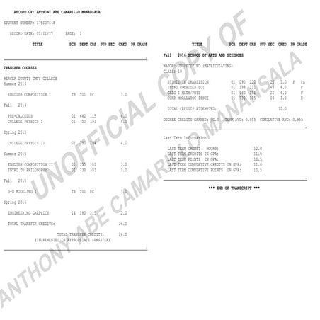 Transcript | PDF