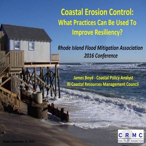 Coastal Erosion Control_RIFMA2016