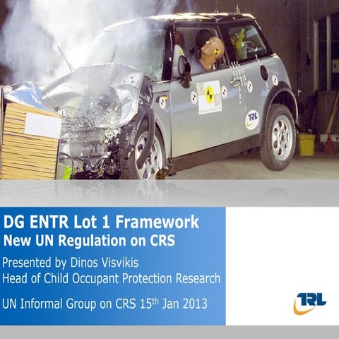 Research to support the development on UN Regulation 129 (CRS-42-07e)