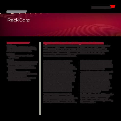 RackCorp Brocade Success Story