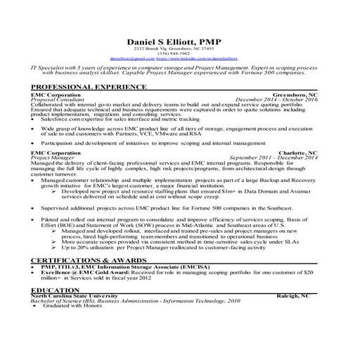 DElliott Resume