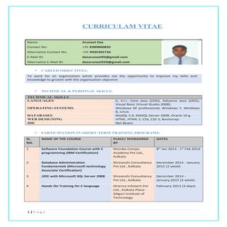 Aruneel Das-CV-CSE