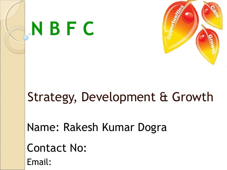 Rakesh Dogra NBFC