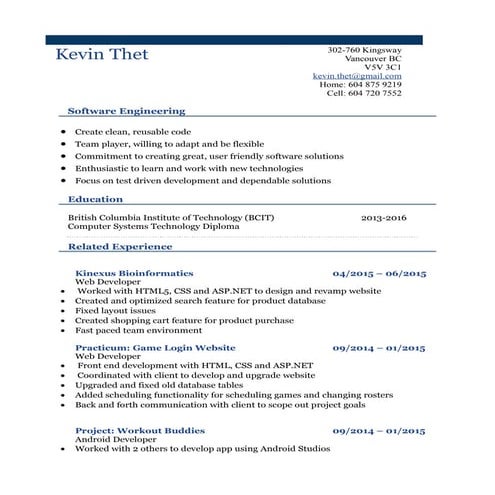 KevinThet_Resume_2016