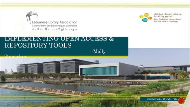 Implementing open Access