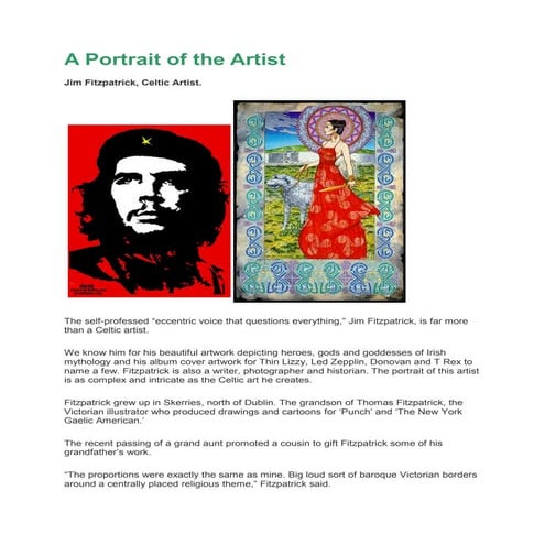 A Portrait of the Artist