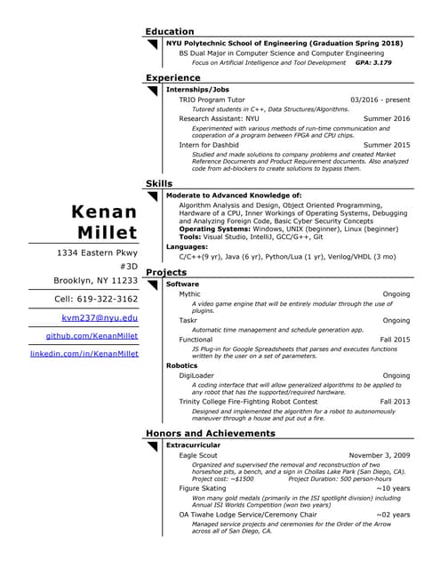 John Fang Resume