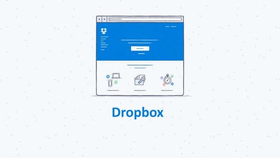 Business model canvas (Dropbox) | PPT