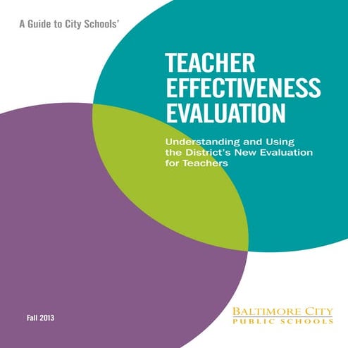 20131018-TeacherEvaluationGuide-FINAL | PDF