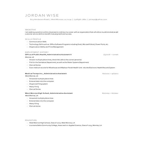 RESUME.jordanwise