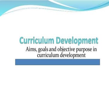 Aims objectives and goals