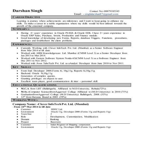 Darshan_Resume